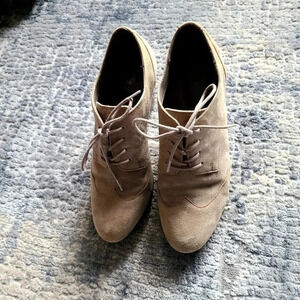 Isola taupe suede booties Size 7.5